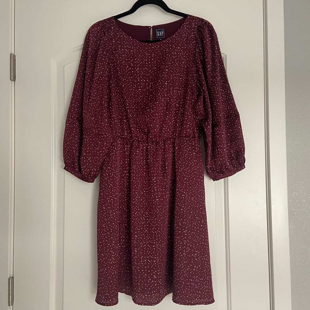 Gap Blouson Sleeve Mini Dress
